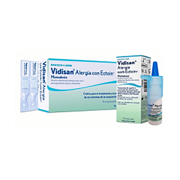 Lágrima Artificial - Vidisan com Ectoin - Unidoses 20 x 0,5 ml