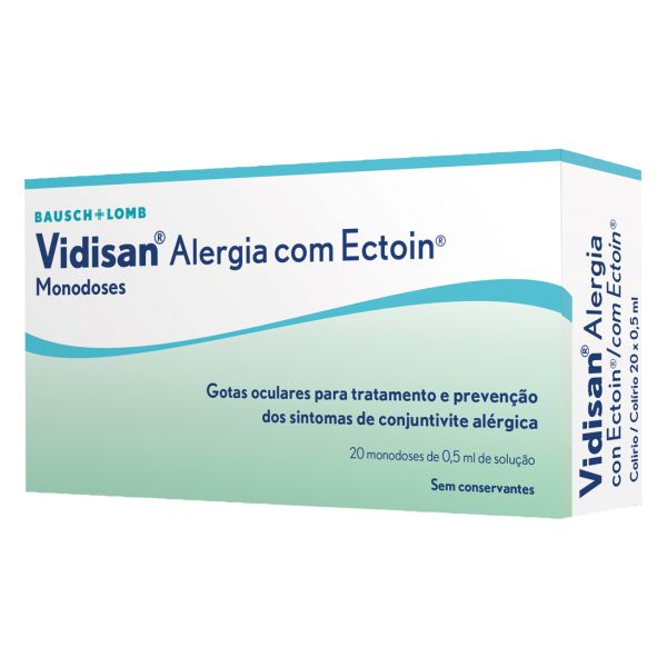 Vidisan com Ectoin 20 unidoses